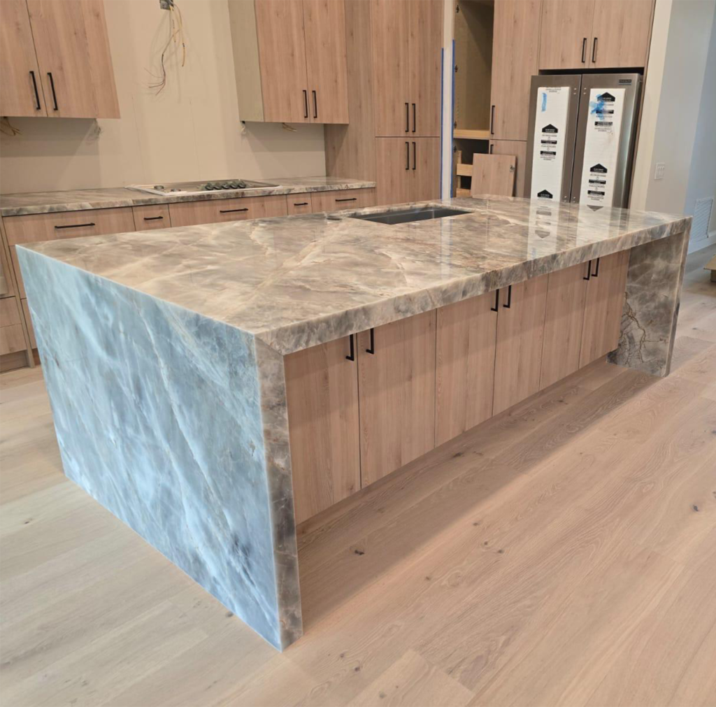 Best stone installed in counter