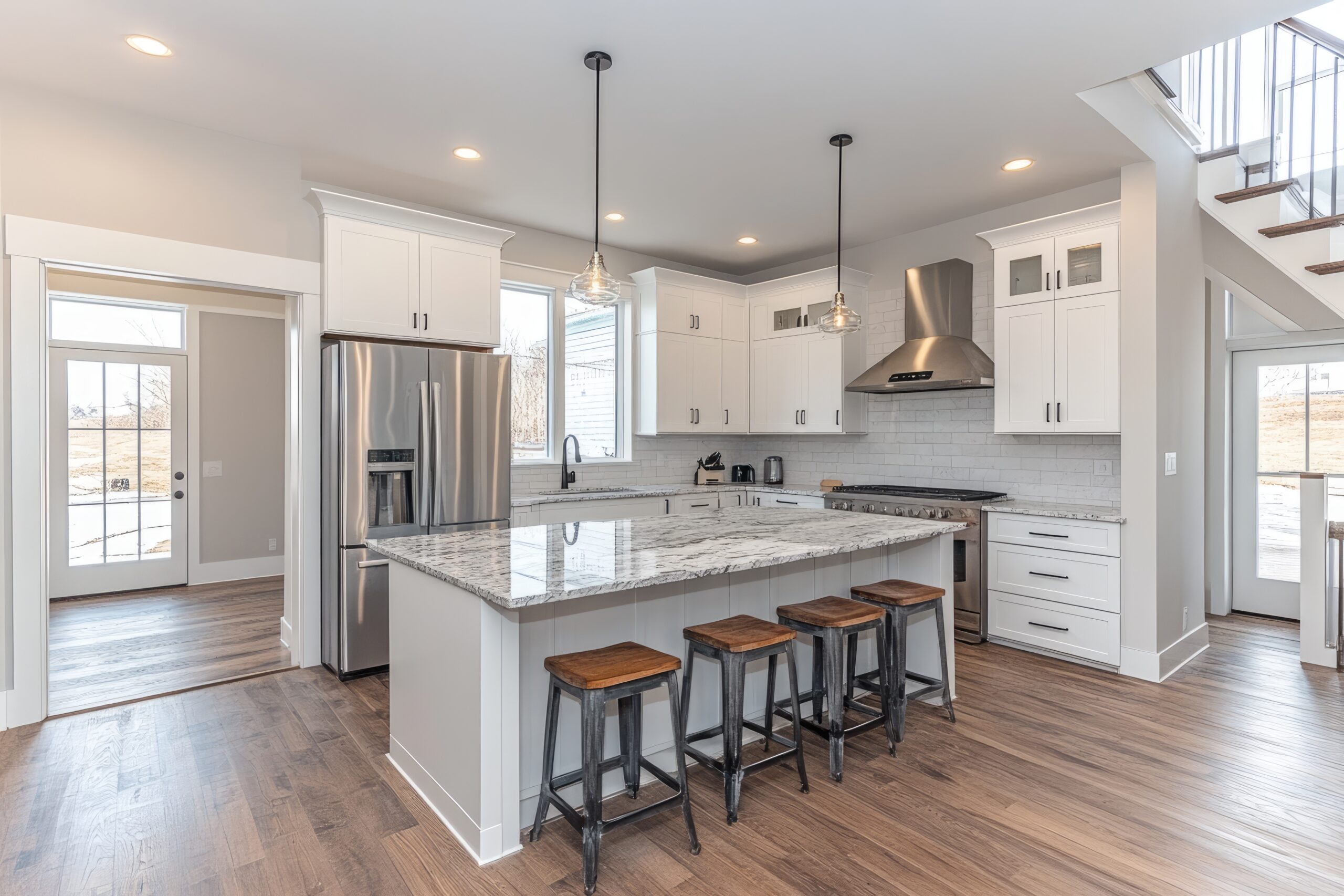 perfectly installed granite countertop